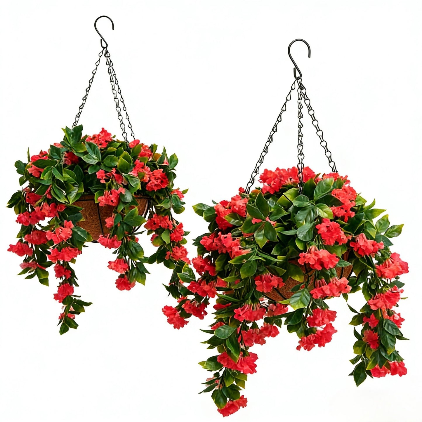 ✈️Free Shipping🌺Faux Crepe Myrtle Hanging Baskets – Ultra-Realistic🌸✨
