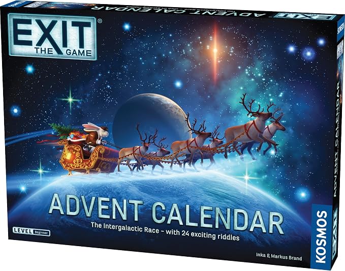 🔎🎄 24 Days to Escape Santa’s Workshop – Christmas Puzzle Advent Calendar 🗝️✨