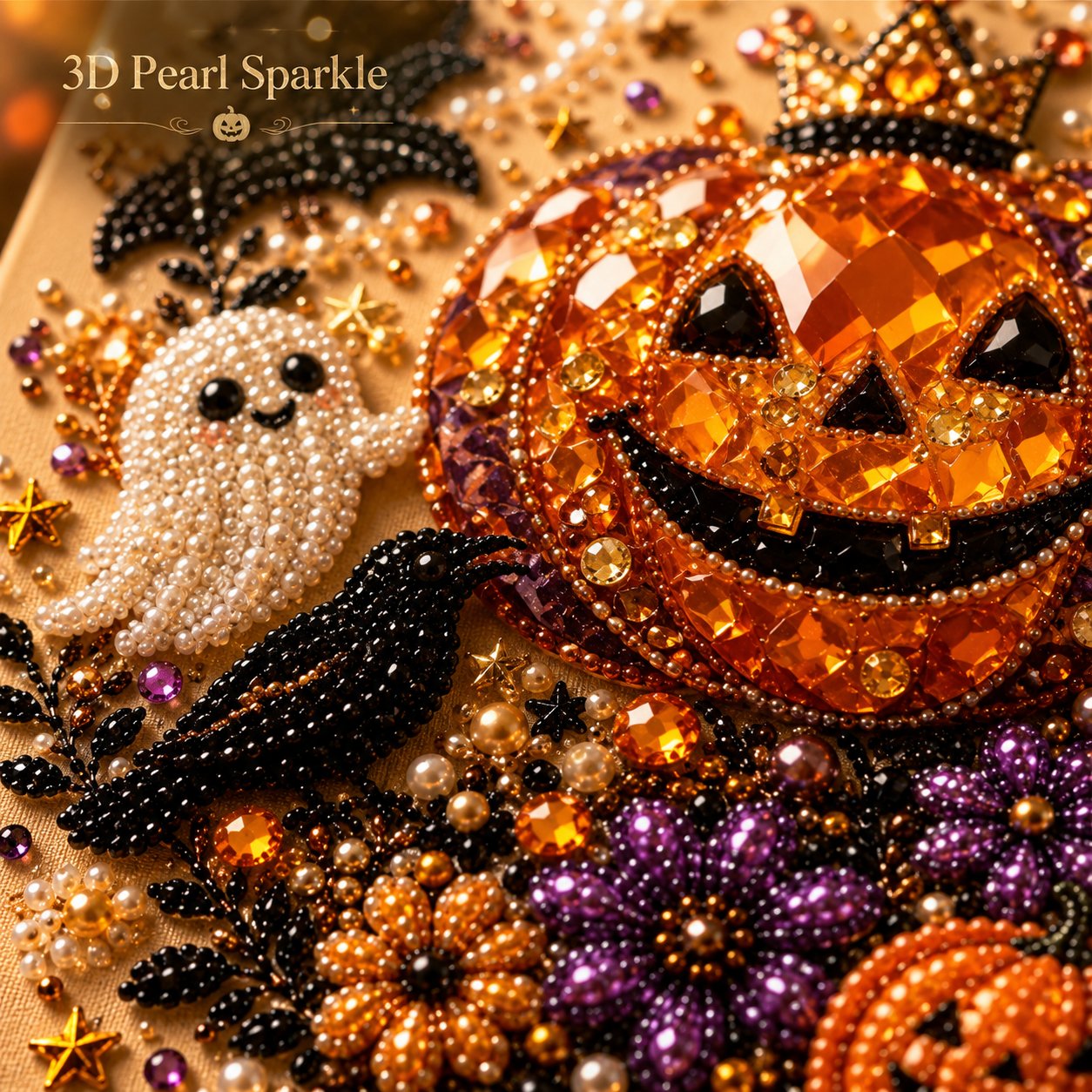 🔥LAST DAY 50% OFF 🎃👻 Halloween Gem Art Kit– Easy, Mess-Free DIY Fun