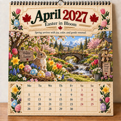 🇨🇦 Canada 160: Our Home, Our Story – 2027 Commemorative Wall Calendar 🍁