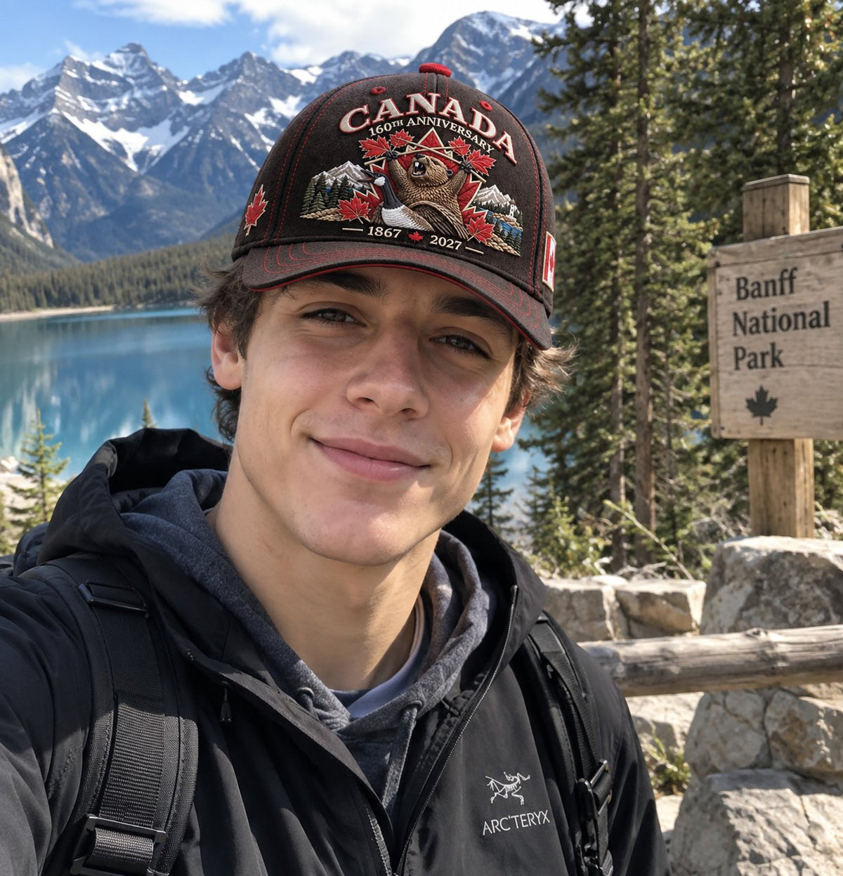 🔥 Last Day 50% OFF 🇨🇦 True North 160 | Canada Heritage Anniversary Cap 🍁