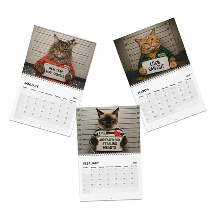 😂 Cat Mugshots 2027 Calendar | 12 Months of Feline Crimes & Chaos📅