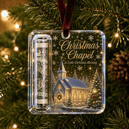 🔥Nur noch 40 Stück!🎉-✨🎄Weihnachtsgeschenk-Halter als Ornament