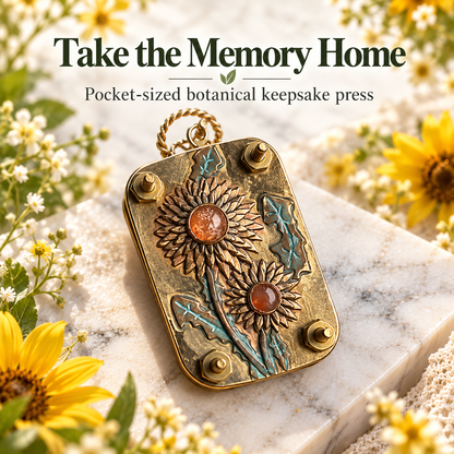 🌸📖 Pocket-Size Flower Press – Turn Tiny Blooms Into Lasting Keepsakes