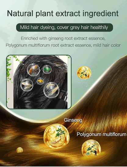 🔥Last Day Sale 50% Off🌿 Plant-Based Hair Color Essence for Gray Hair