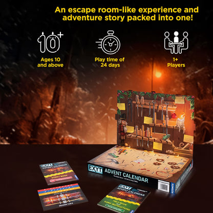 🔎🎄 24 Days to Escape Santa’s Workshop – Christmas Puzzle Advent Calendar 🗝️✨