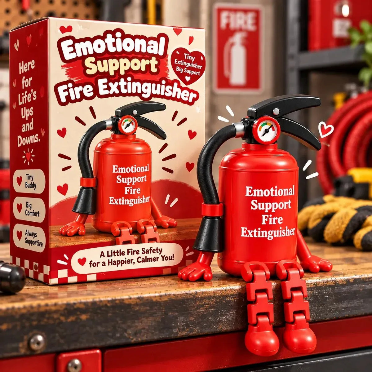 😄 Emotional Support Desk Buddies™ – Funny Mini Desk Decor