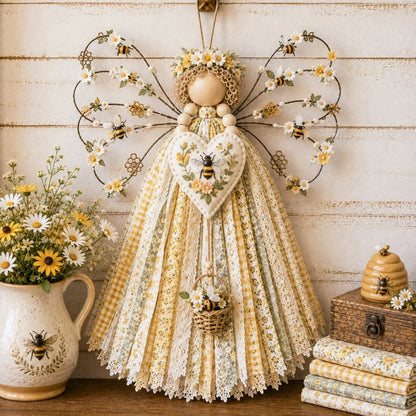 💥Last Day 49% OFF - 🪽 Angel Fabric Hanging DIY Kit