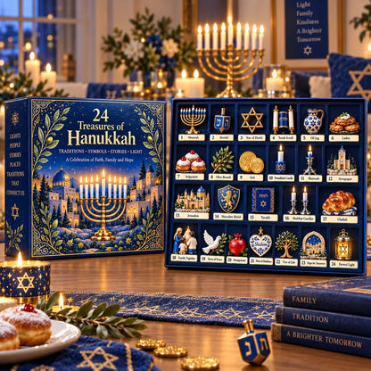 💫 Light, Faith & Memory | 24 Treasures of Hanukkah