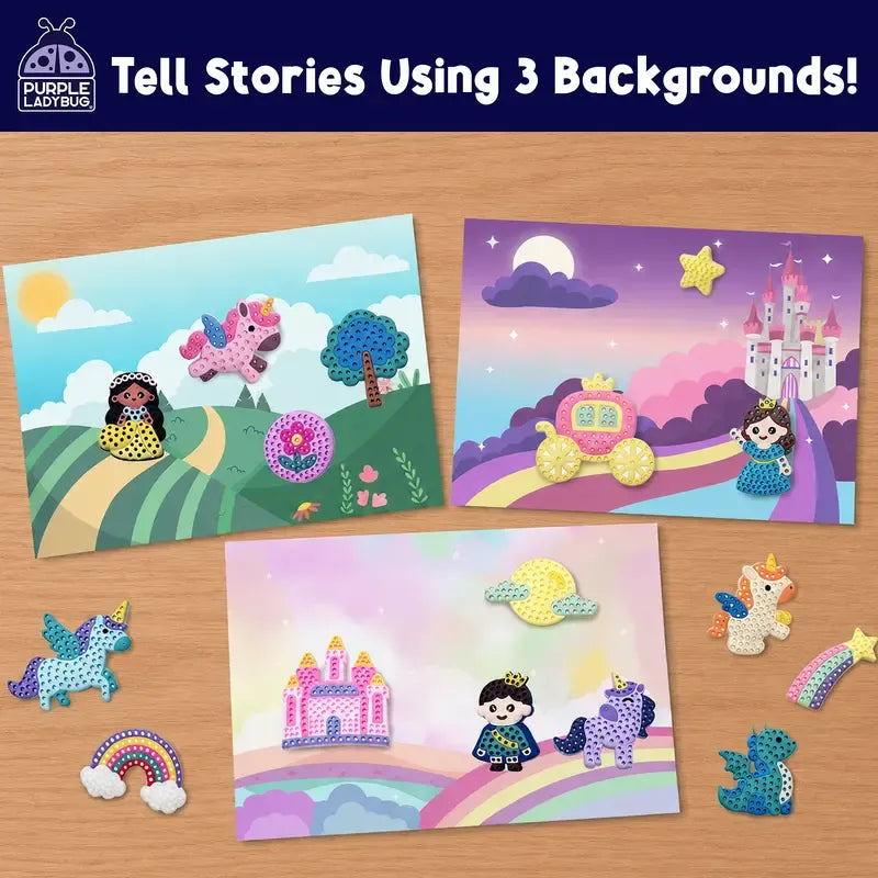 ✨ My BeadStories Craft Kit – Bead Painting, Storytelling & Screen-Free Fun