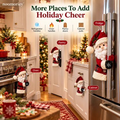 🎄 Christmas Handle Huggers – Festive Character Décor Set of 2