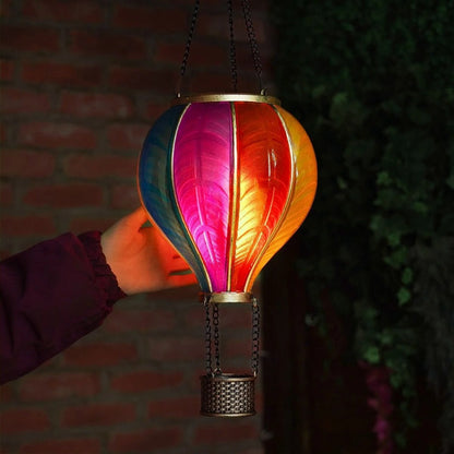 🎁 Free Shipping 🔥Solar Cool Flame XL Hanging Rainbow Balloon Lantern