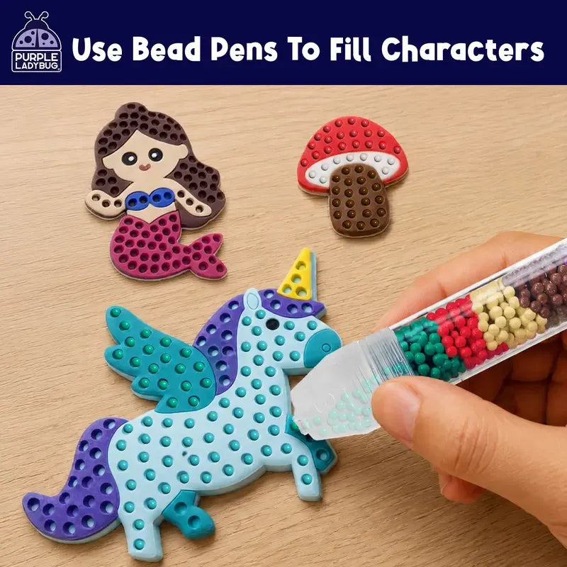 ✨ My BeadStories Craft Kit – Bead Painting, Storytelling & Screen-Free Fun