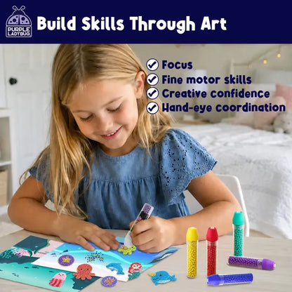 ✨ My BeadStories Craft Kit – Bead Painting, Storytelling & Screen-Free Fun