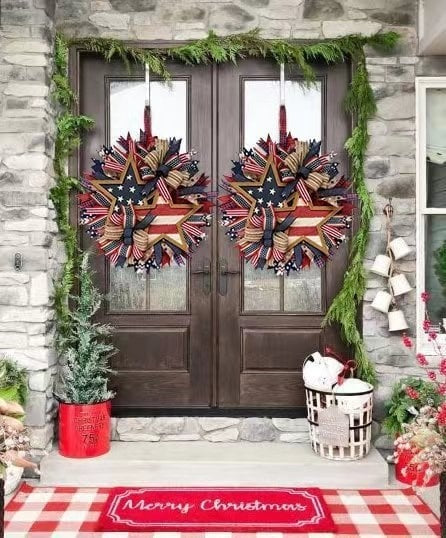 🔥Honor the Journey: The Hand-Crafted 250th Anniversary Tribute Wreath