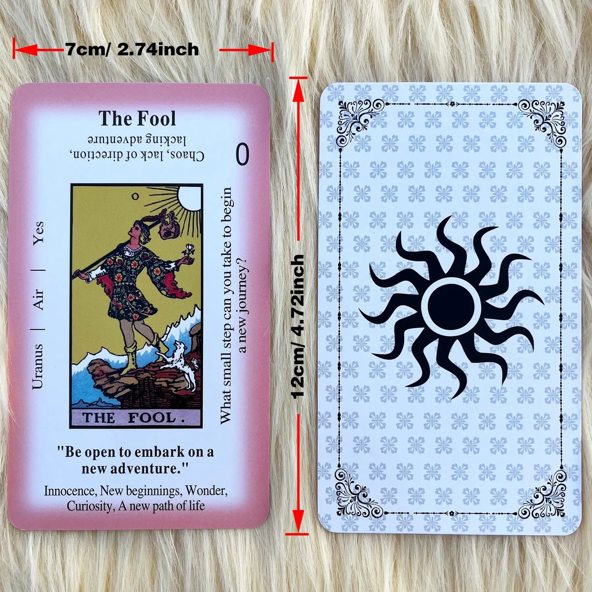 🔮 Tarot Made Easy™ – Beginner Tarot Deck with Meanings & Symbols