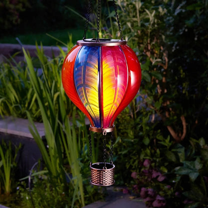 🎁 Free Shipping 🔥Solar Cool Flame XL Hanging Rainbow Balloon Lantern