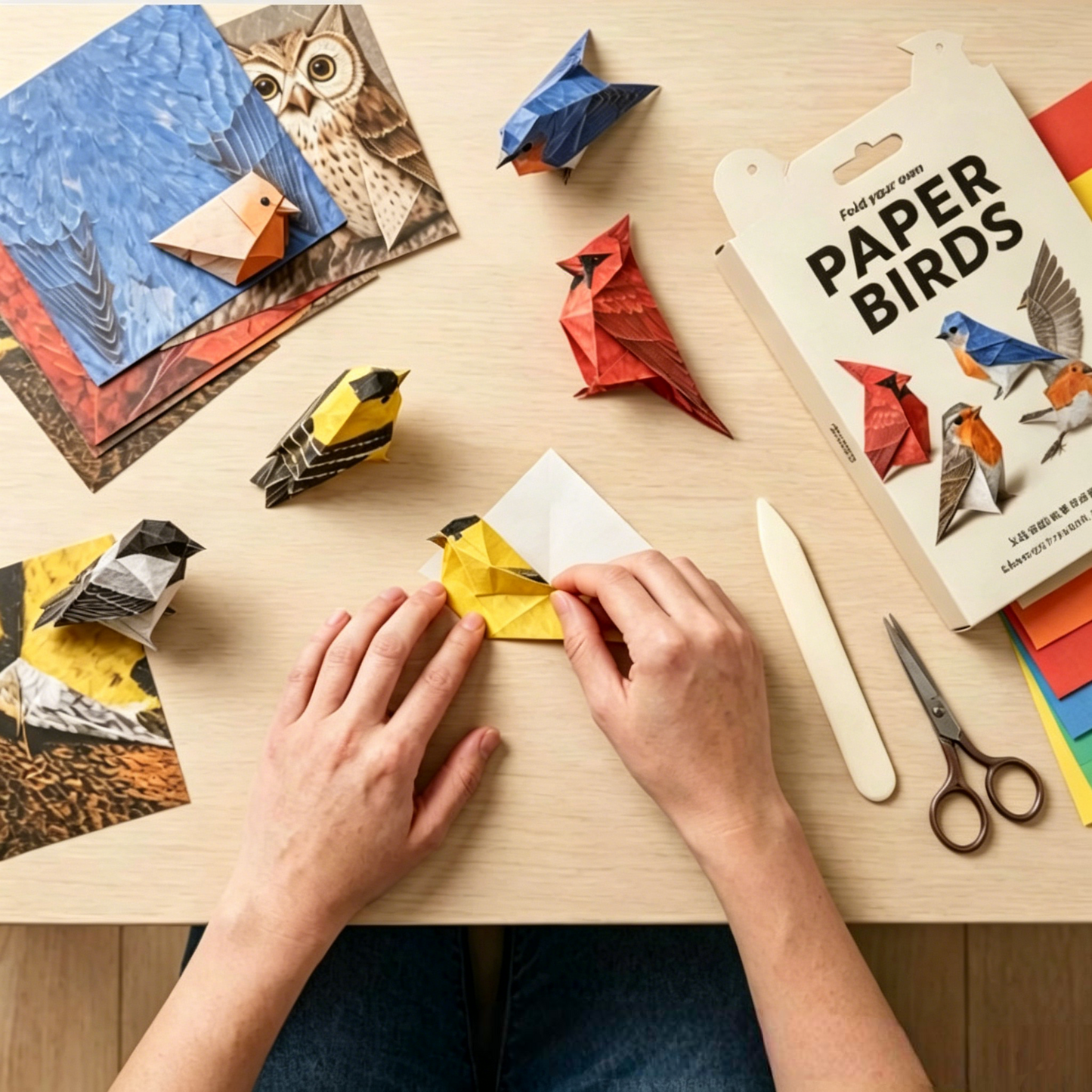 ✨ Cute Animal Origami Kit | Fold Your Own Zoo, Pets & Nature Friends