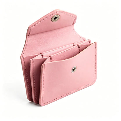 🔥2026 HOT SALE 49% OFF 🔥Compact Everyday Carry Leather Wallet – Snap Closure & Card Slots
