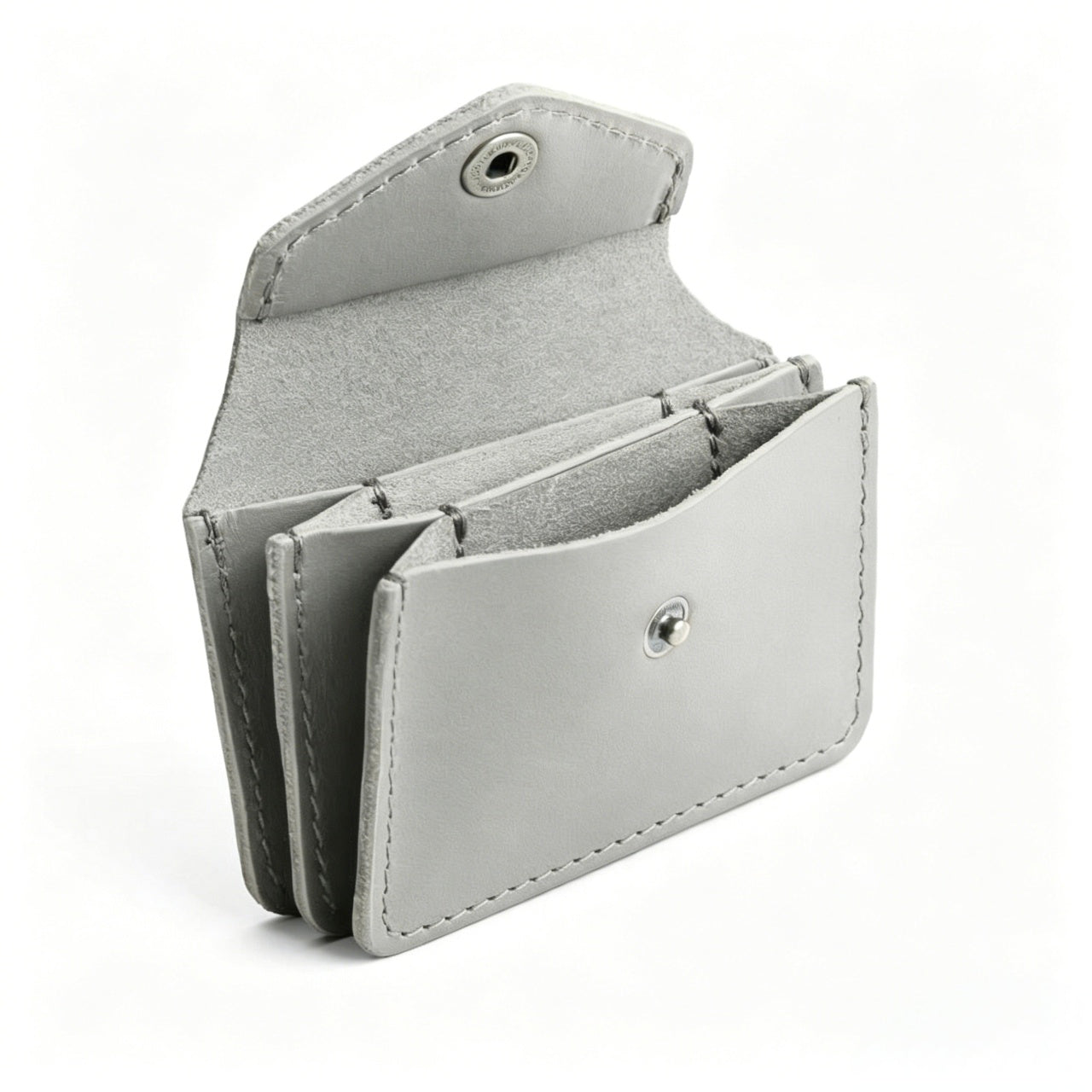 🔥2026 HOT SALE 49% OFF 🔥Compact Everyday Carry Leather Wallet – Snap Closure & Card Slots