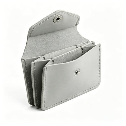 🔥2026 HOT SALE 49% OFF 🔥Compact Everyday Carry Leather Wallet – Snap Closure & Card Slots