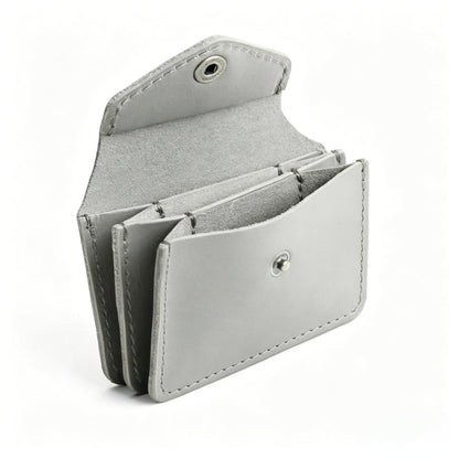 🔥2026 HOT SALE 49% OFF 🔥Compact Everyday Carry Leather Wallet – Snap Closure & Card Slots