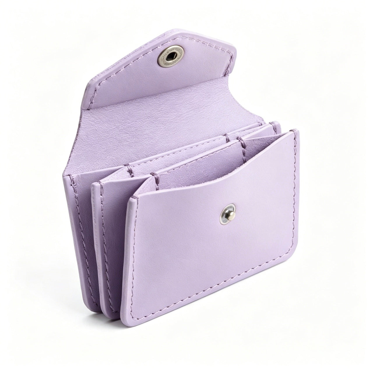 🔥2026 HOT SALE 49% OFF 🔥Compact Everyday Carry Leather Wallet – Snap Closure & Card Slots