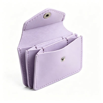 🔥2026 HOT SALE 49% OFF 🔥Compact Everyday Carry Leather Wallet – Snap Closure & Card Slots