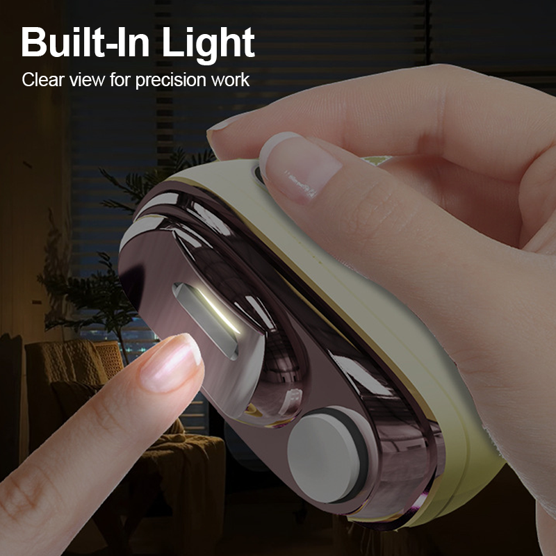 ✂️🥳50K+ SALES! 💅 2-in-1 Safe Electric Nail Clipper & Polisher
