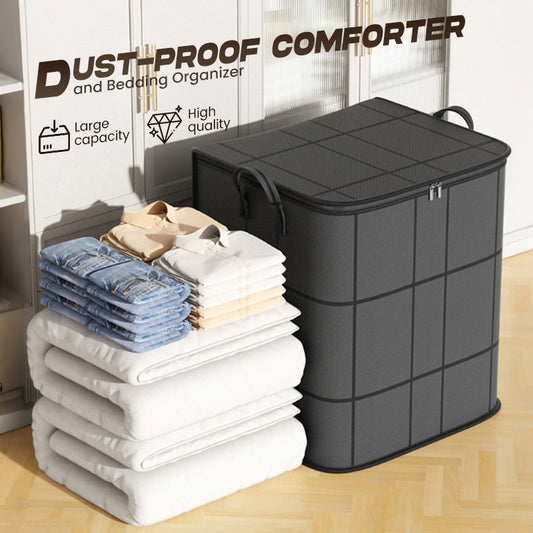 Dust-Proof Comforter and Bedding Organizer