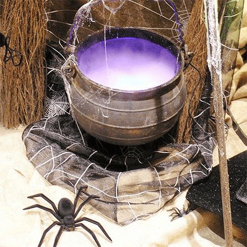 🎃💀LAST DAY 50% OFF  ⏰ 12 LED light Ultrasonic Mist Maker Fogger