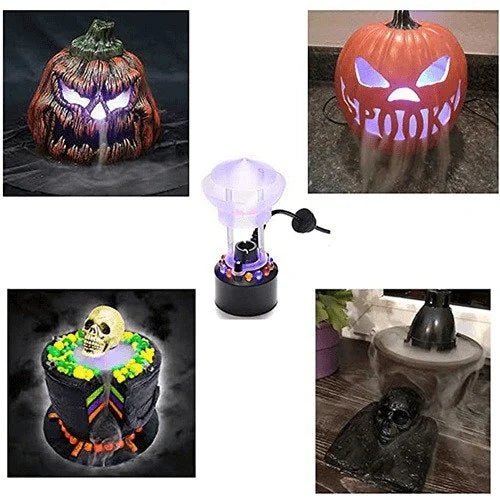 🎃💀LAST DAY 50% OFF  ⏰ 12 LED light Ultrasonic Mist Maker Fogger