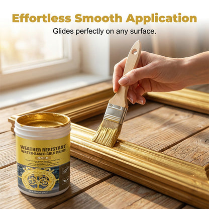 💞50K+ SOLD!🏠✨ 50% OFF! Weather Resistant Gold Paint