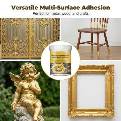 💞50K+ SOLD!🏠✨ 50% OFF! Weather Resistant Gold Paint