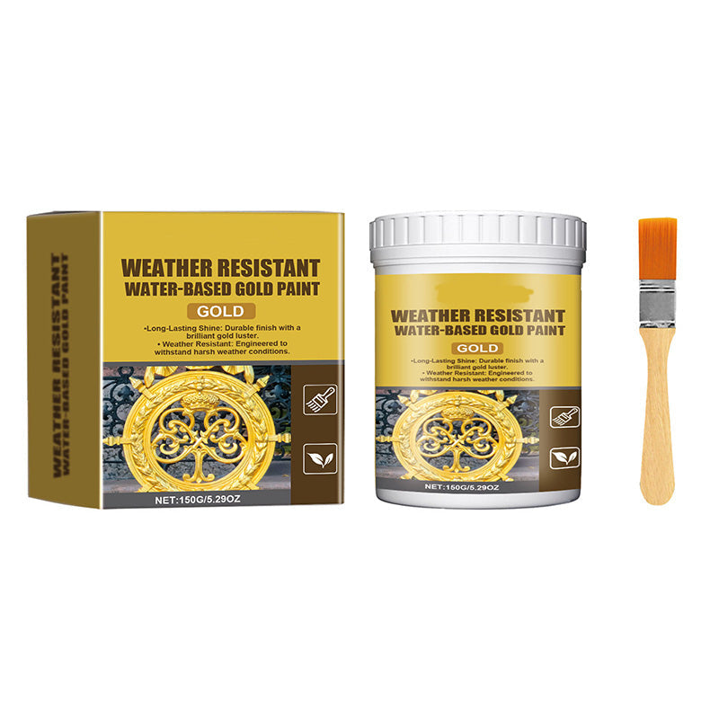 💞50K+ SOLD!🏠✨ 50% OFF! Weather Resistant Gold Paint