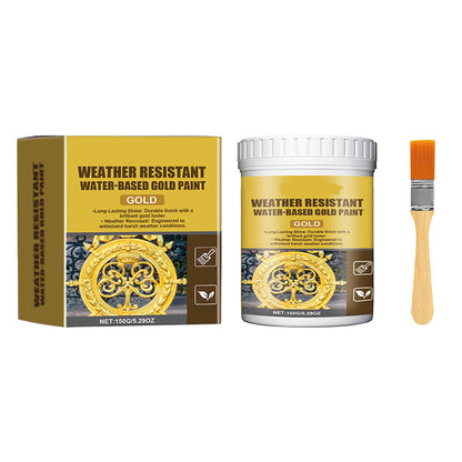 💞50K+ SOLD!🏠✨ 50% OFF! Weather Resistant Gold Paint