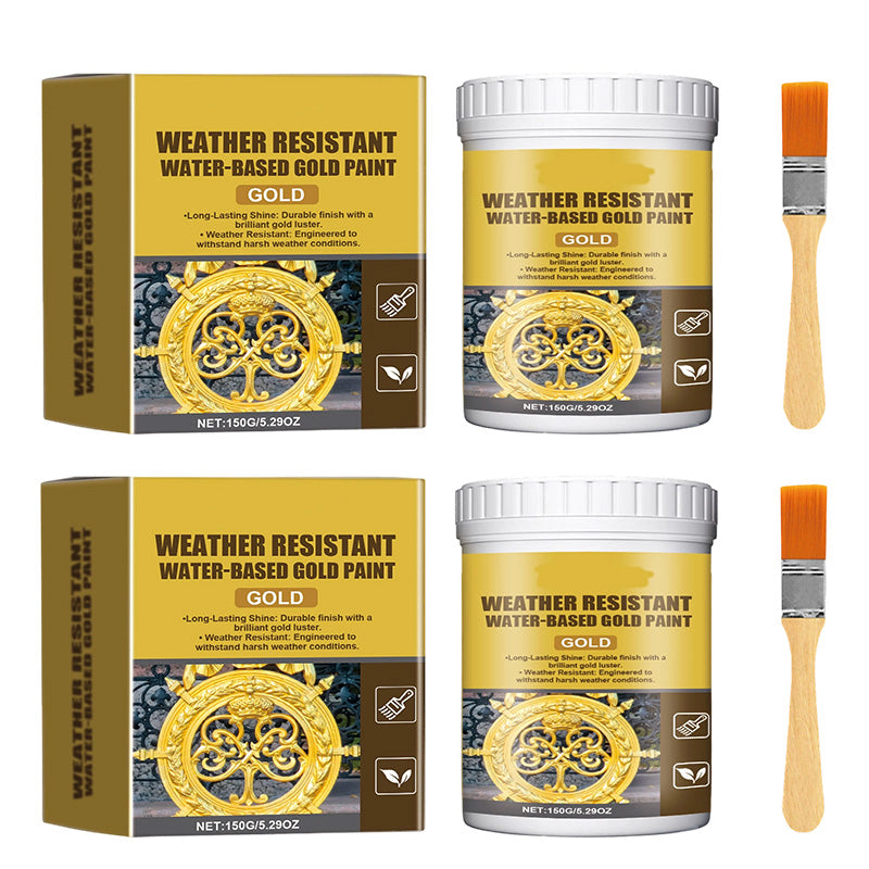 💞50K+ SOLD!🏠✨ 50% OFF! Weather Resistant Gold Paint