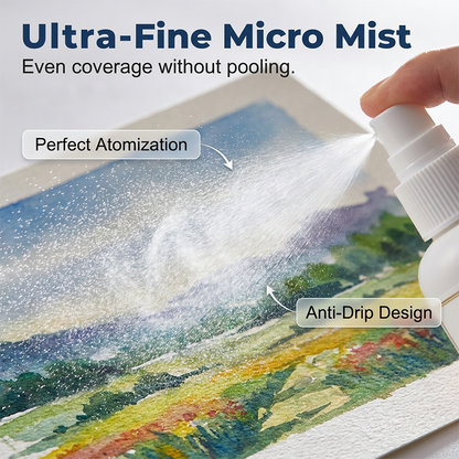 🥳50K+ SOLD!🎨Quick-Dry Artist Fixative Spray🖌️ Smudge-Proof Matte Finish