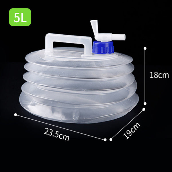 📢📢50% OFF !! ⏰Portable Collapsible Camping Water Container with Spigot