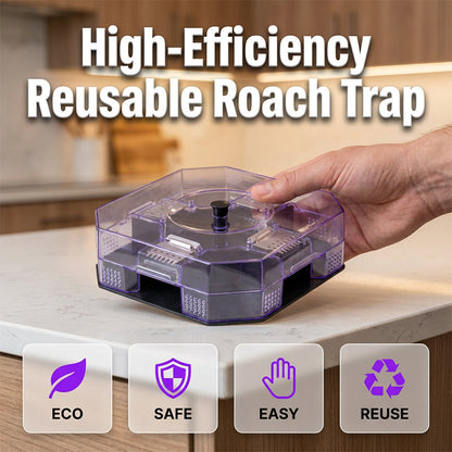 🔥LAST DAY 49% OFF👍🏻Reusable Indoor Cockroach Trap