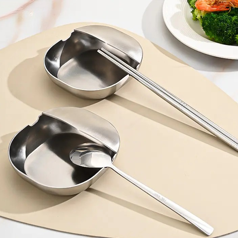 🥳2026 HOT SALE🏡🍳 Premium Thickened Stainless Steel Spoon Rest