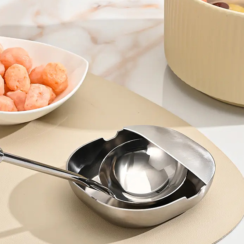🥳2026 HOT SALE🏡🍳 Premium Thickened Stainless Steel Spoon Rest