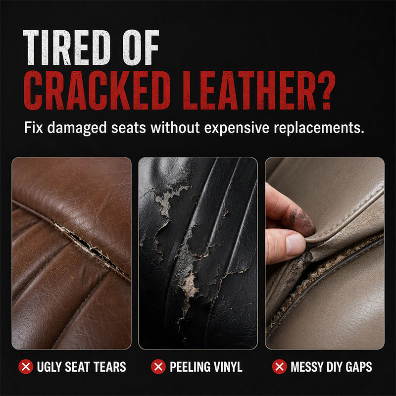 🚗50% OFF ReviveBond Leather Repair Glue | Fast Fix for Seats & Vinyl