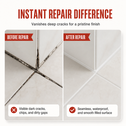 ✨ Tile & Marble Repair Paste | Smooth Away Chips, Cracks & Surface Damage